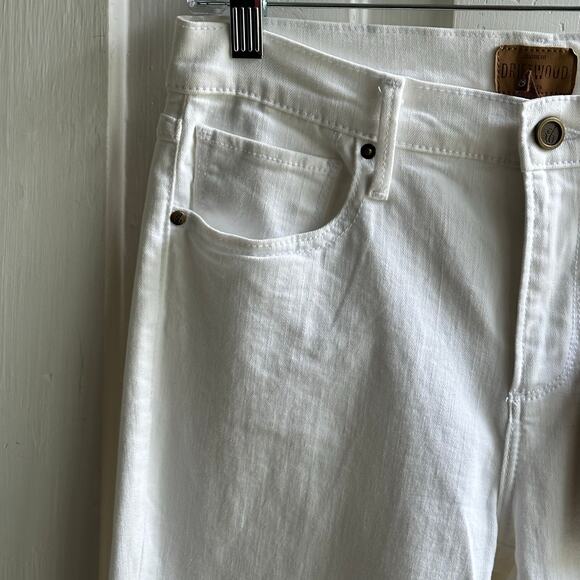 Driftwood Colette Embroidered Cuff Straight Leg Jeans NWT - Picture 4 of 10